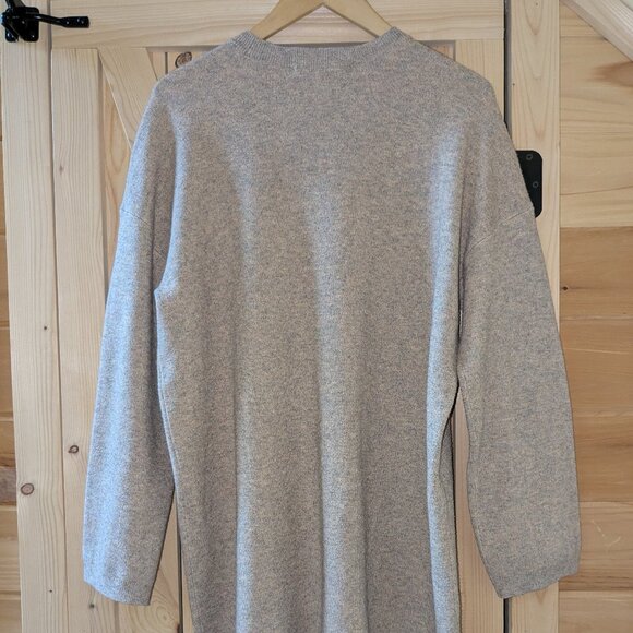 Tuckernuck Pomander Place Vivianne Sweater Dress Crewneck Large Sandalwood Tan - Picture 10 of 11